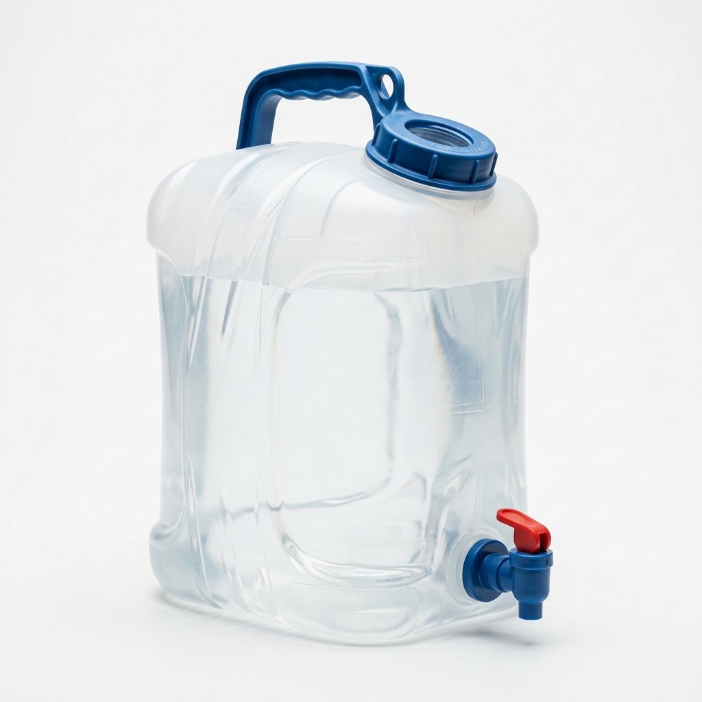Camping Water Container 2 Gallon Collapsible Water Jug with Spout - Reusable Plastic Flasks, Foldable Empty Gallon Jug for Water Storage, Water Bag for Outdoor Hiking Emergency Prep (2 Pack)